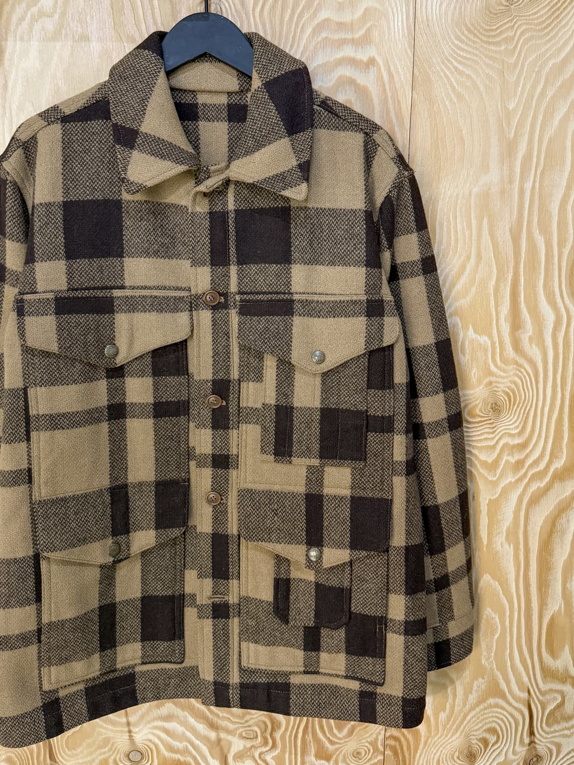 씬 바이 반작 90‘s 매키노 울 크루저 자켓 상품이미지3