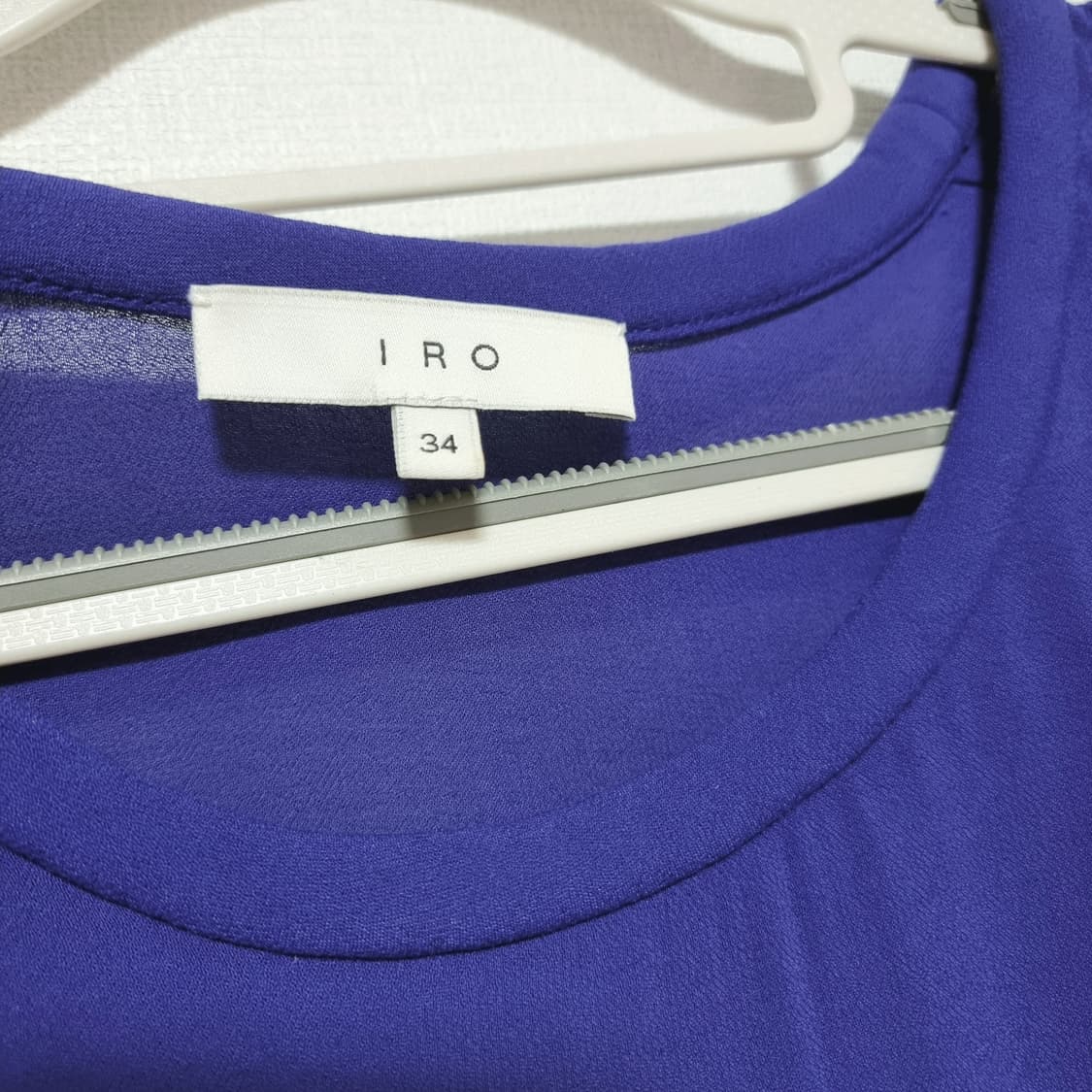 이로 IRO 블라우스 반시스루 (44-55/표기34) 1회착/상태최상 상품이미지8
