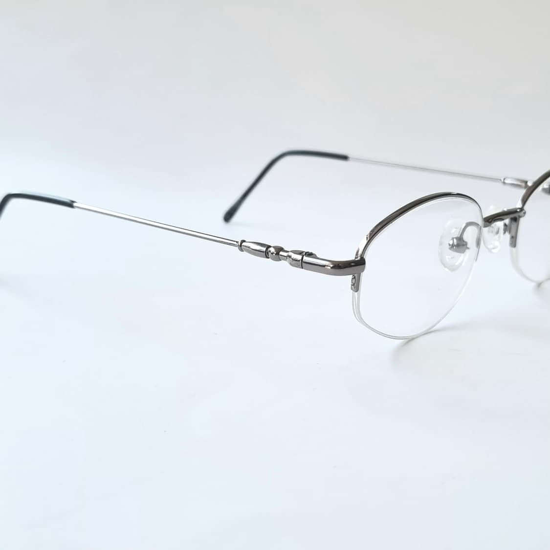 데드스탁 엔틱  오벌안구 반무테 안경테 549 상품이미지7