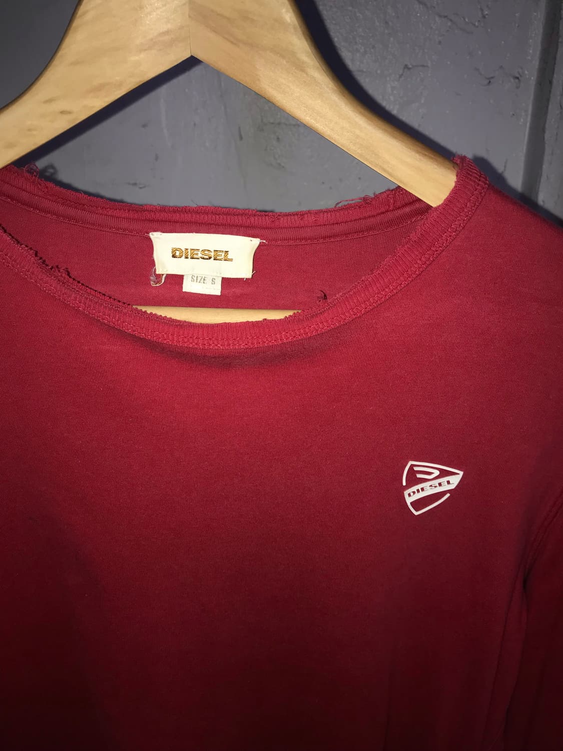 Diesel Red Long Sleeve 상품이미지3