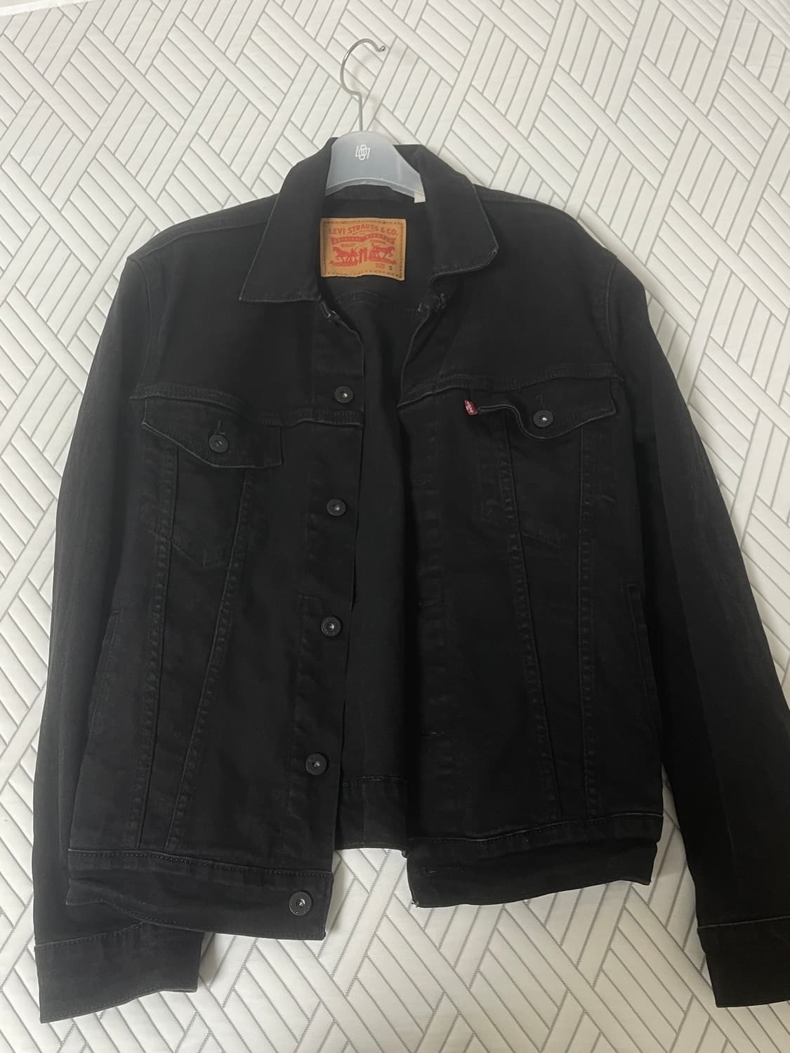 리바이스 블랙 데님 트러커 자켓 상품이미지1
