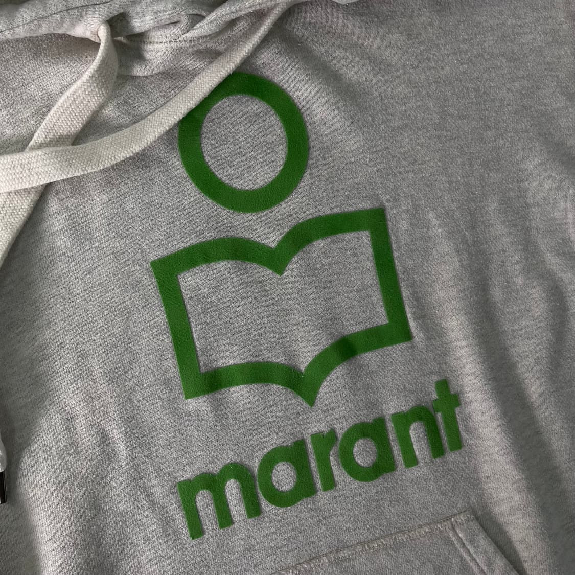 100 이자벨마랑 빅로고 후드티 상품이미지2