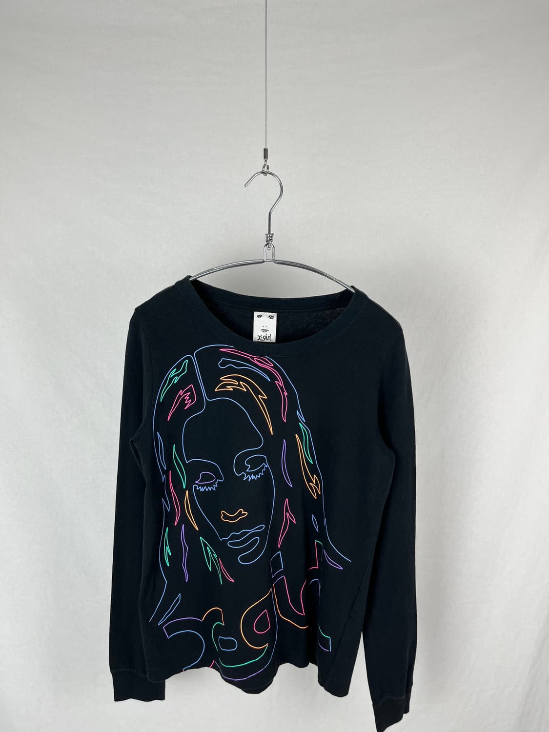 X-girl 그래픽 롱슬리브  상품이미지2