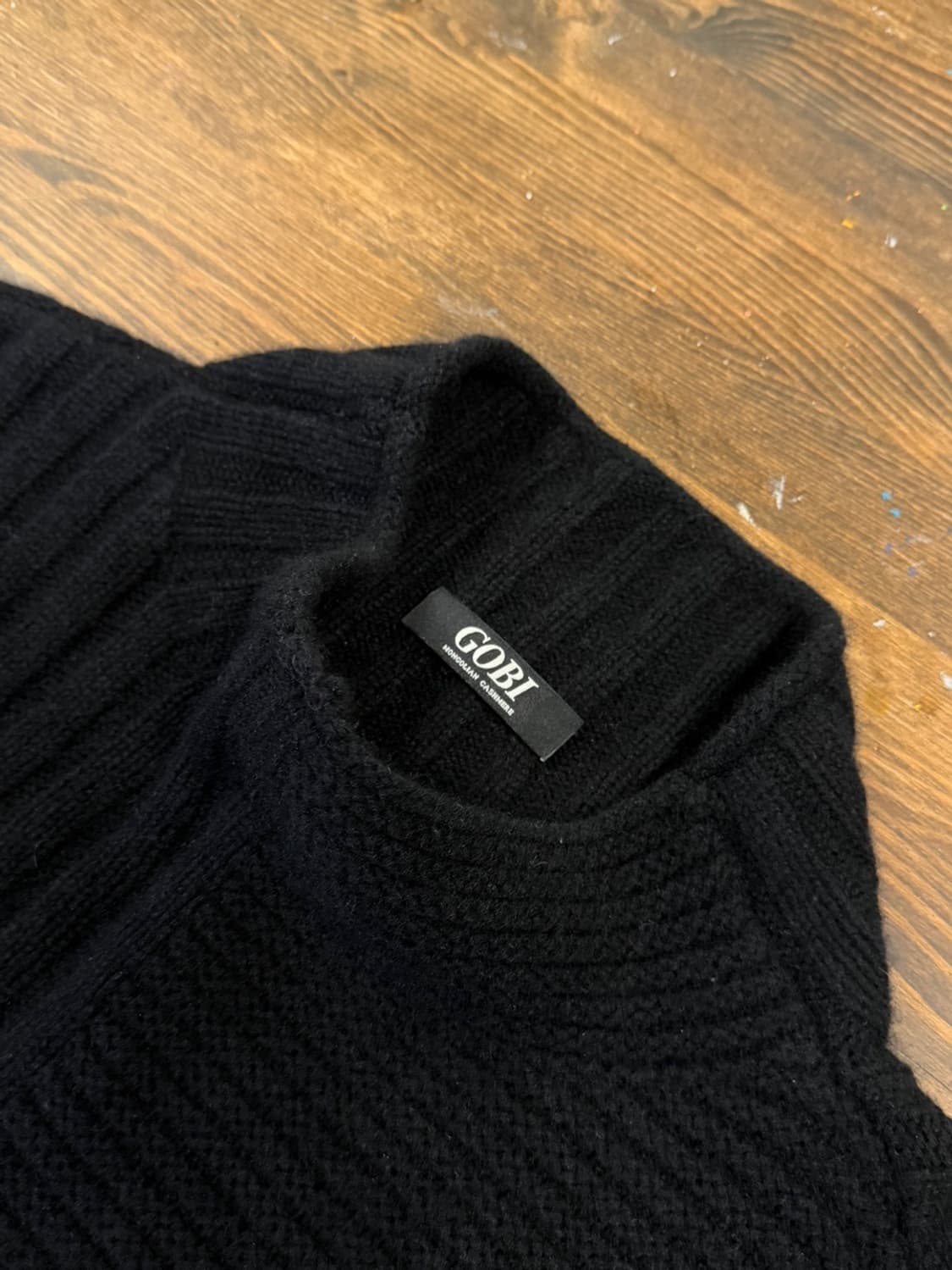 고비 캐시미어 모호크넥 니트 66~77 상품이미지7