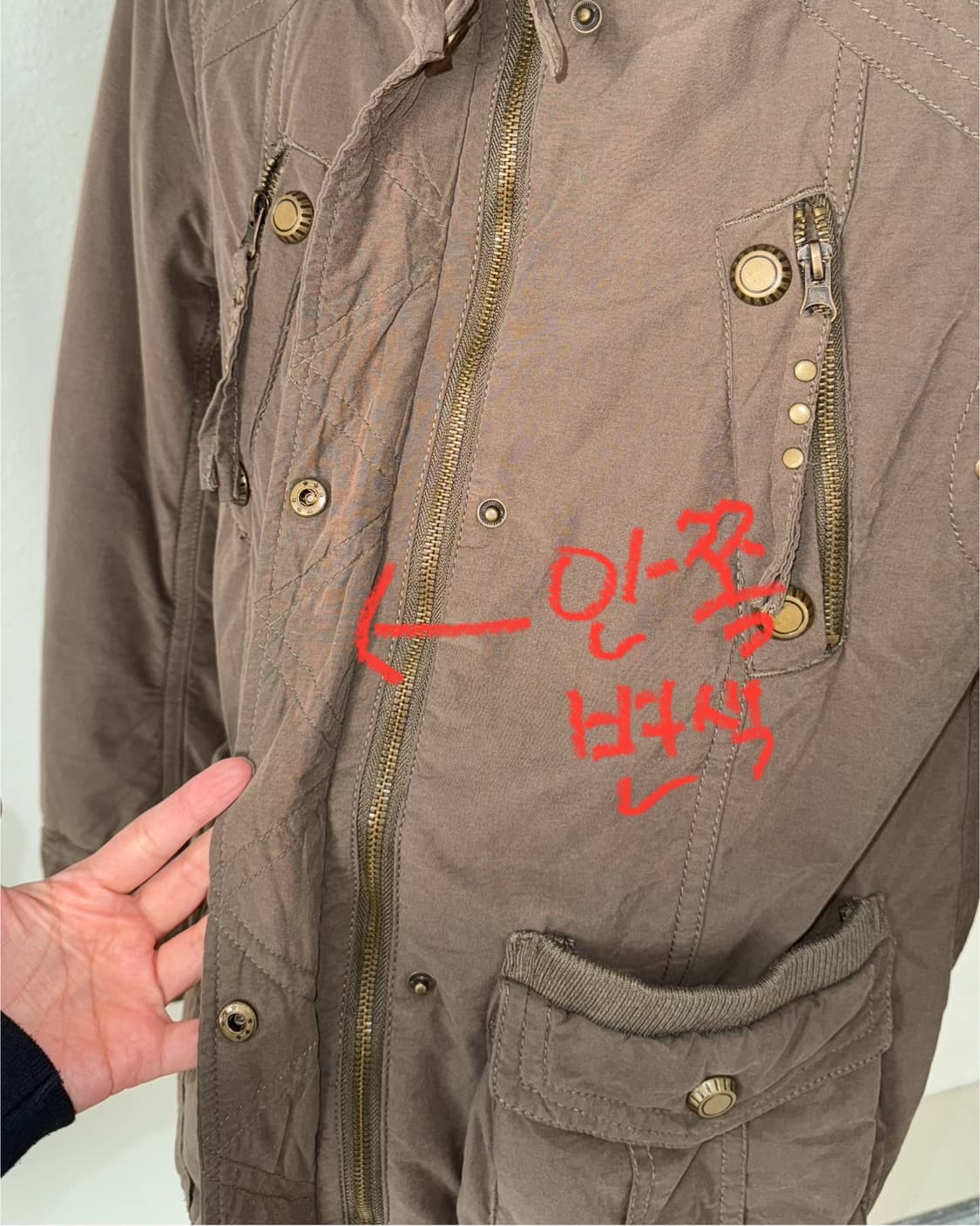 Ozoc 야상 점퍼 상품이미지8