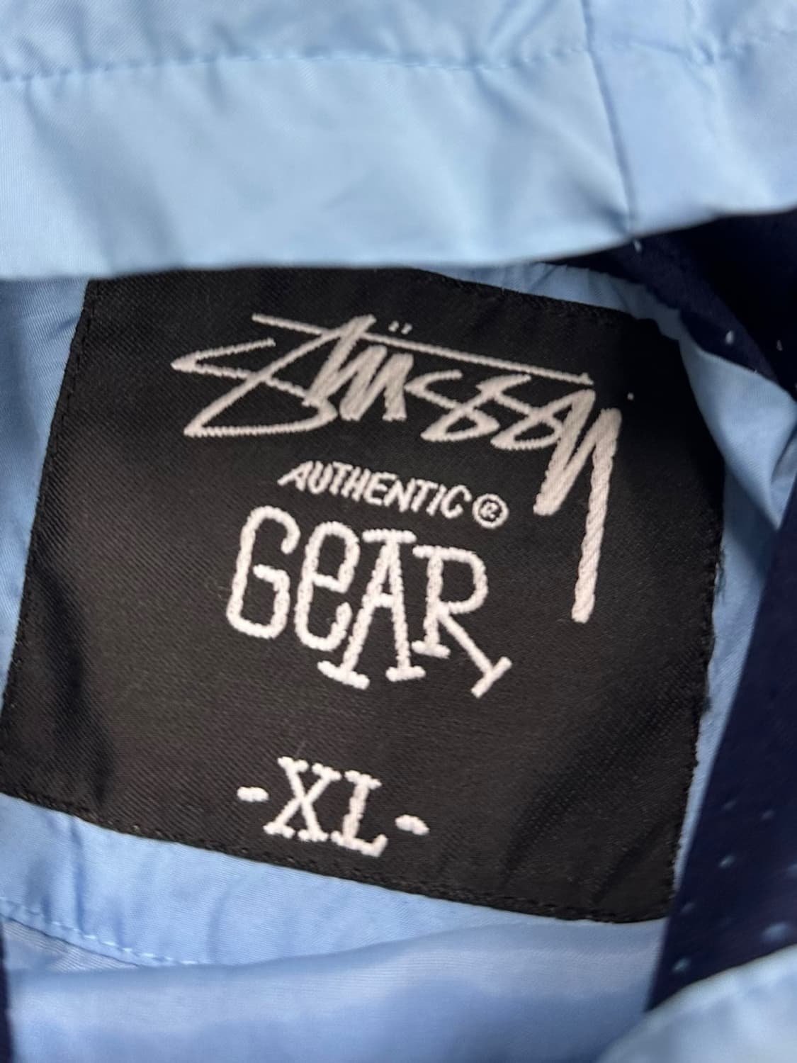 Stussy 스투시 나일론 아노락 후드점퍼 스카이블루 (XL~2XL) 상품이미지7