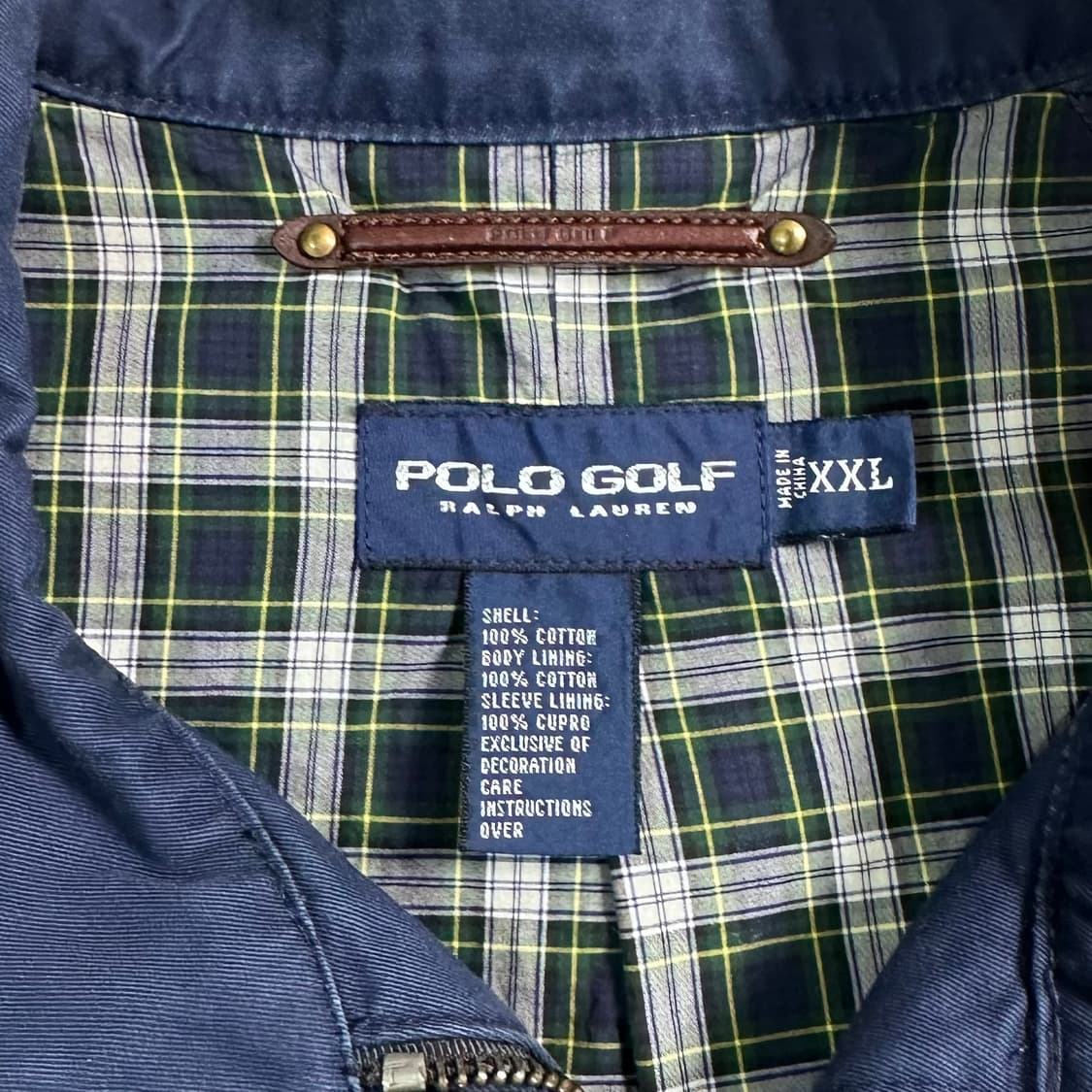 폴로 랄프로렌 워시드 네이비 헤링턴 자켓  상품이미지8