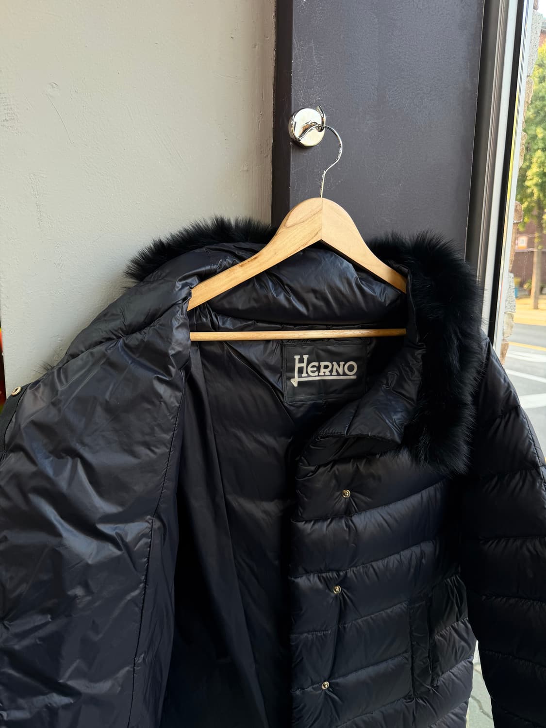 42/ 에르노 오버핏 퍼 구스다운 패딩 자켓 상품이미지5