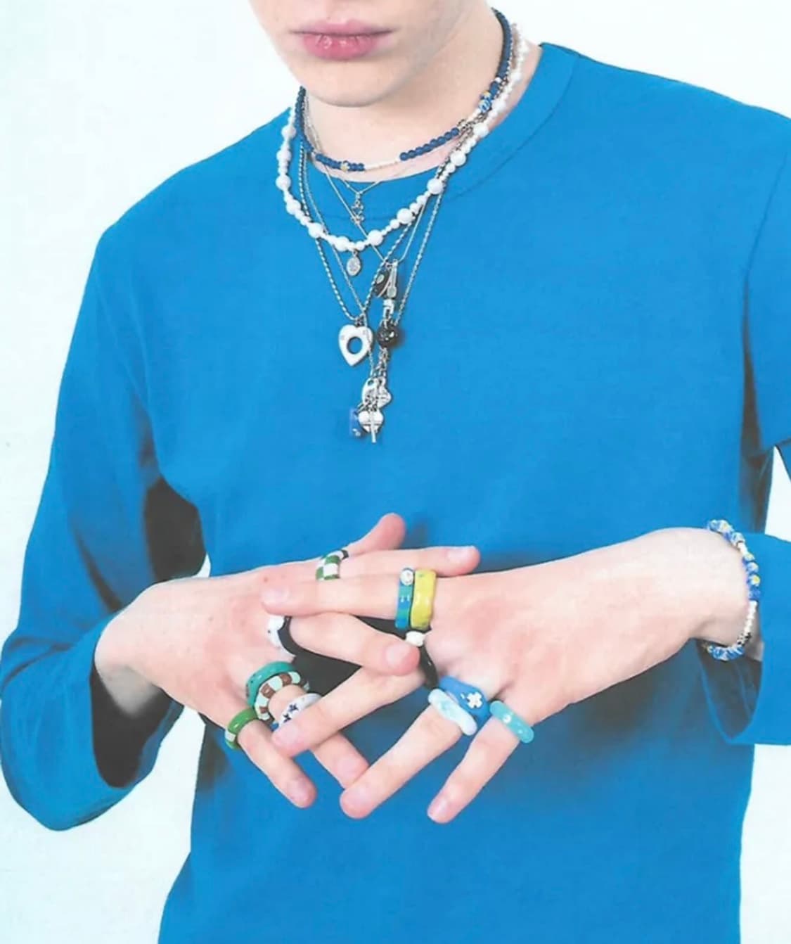 엔프프 heart hole necklace 목걸이 상품이미지2