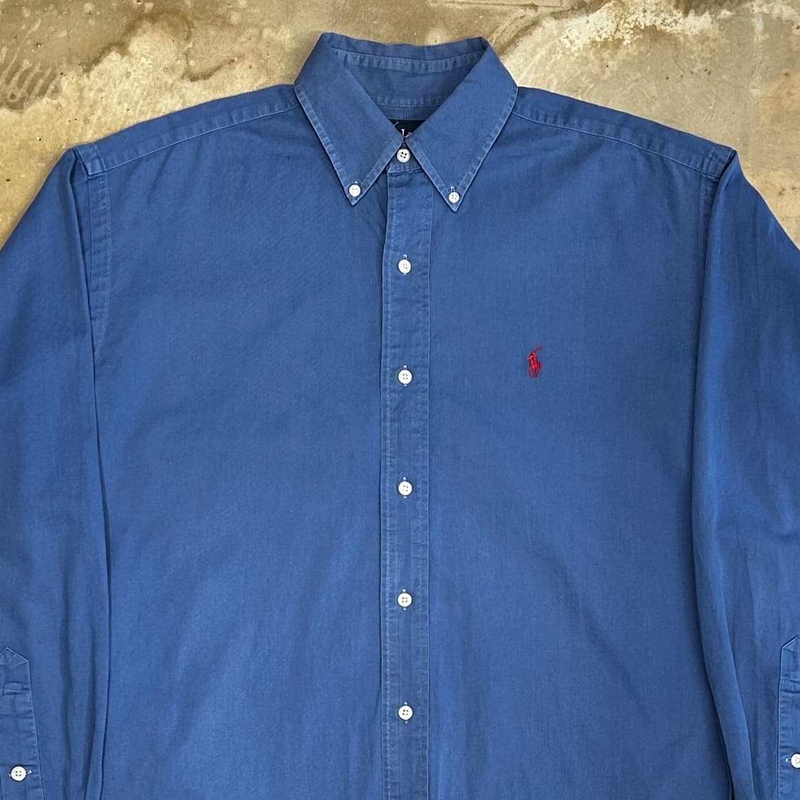 M 폴로랄프로렌 스카이블루 코튼 셔츠 상품이미지1