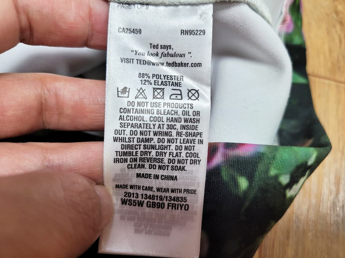 테드베이커(TED BAKER) 내츄럴 킹덤 지오 원피스 44 상품이미지9