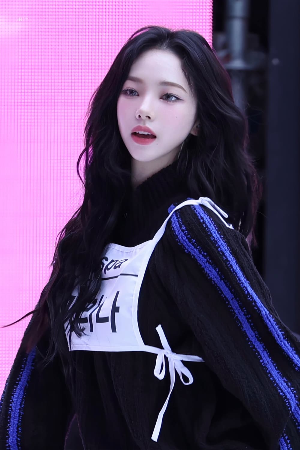 오픈와이와이 Ribbed Half-Zip Pullover Black 상품이미지2