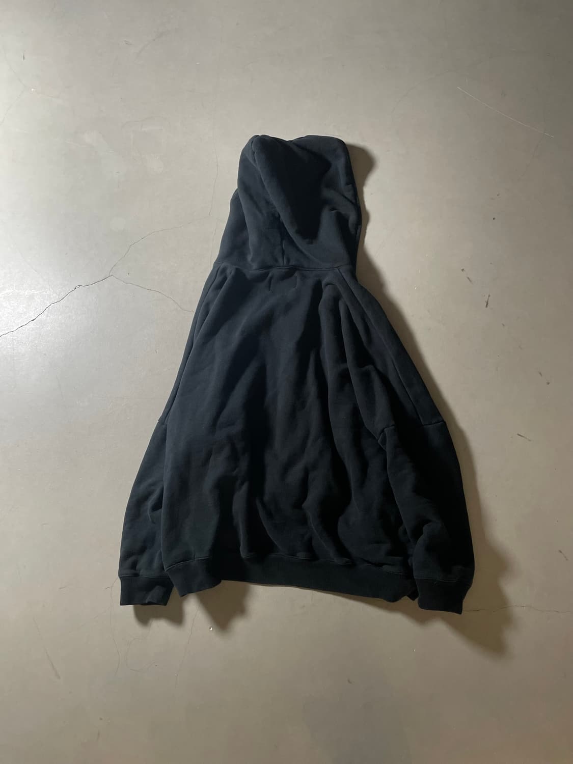 지에다  오버핏 후드 집업 상품이미지4