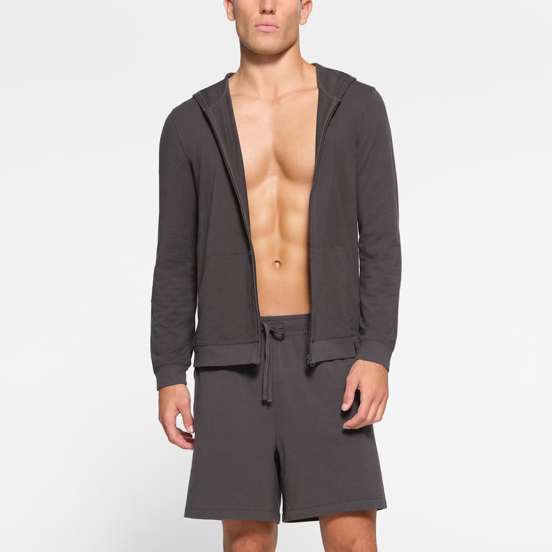 MENS ZIP UP HOODIE JERSEY LOUNGE 상품이미지4