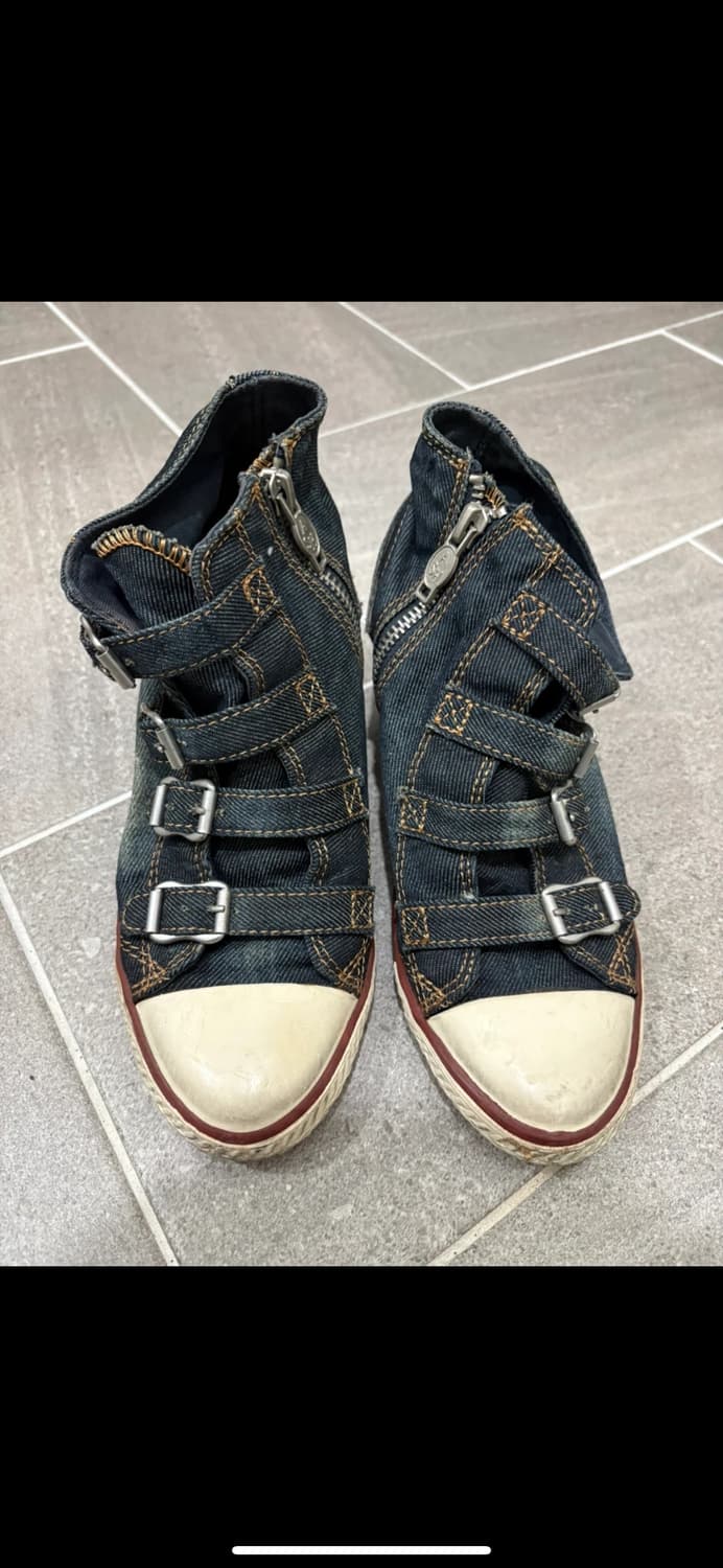 ash denim wedge 힐 상품이미지2