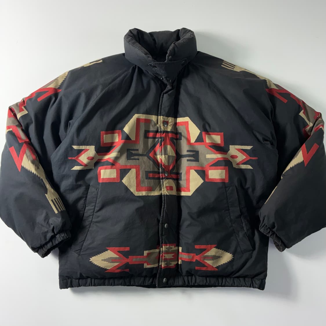 Polo 폴로 랄프로렌 80‘s 나바호 아즈텍 푸퍼 다운 패딩 자켓 상품이미지1