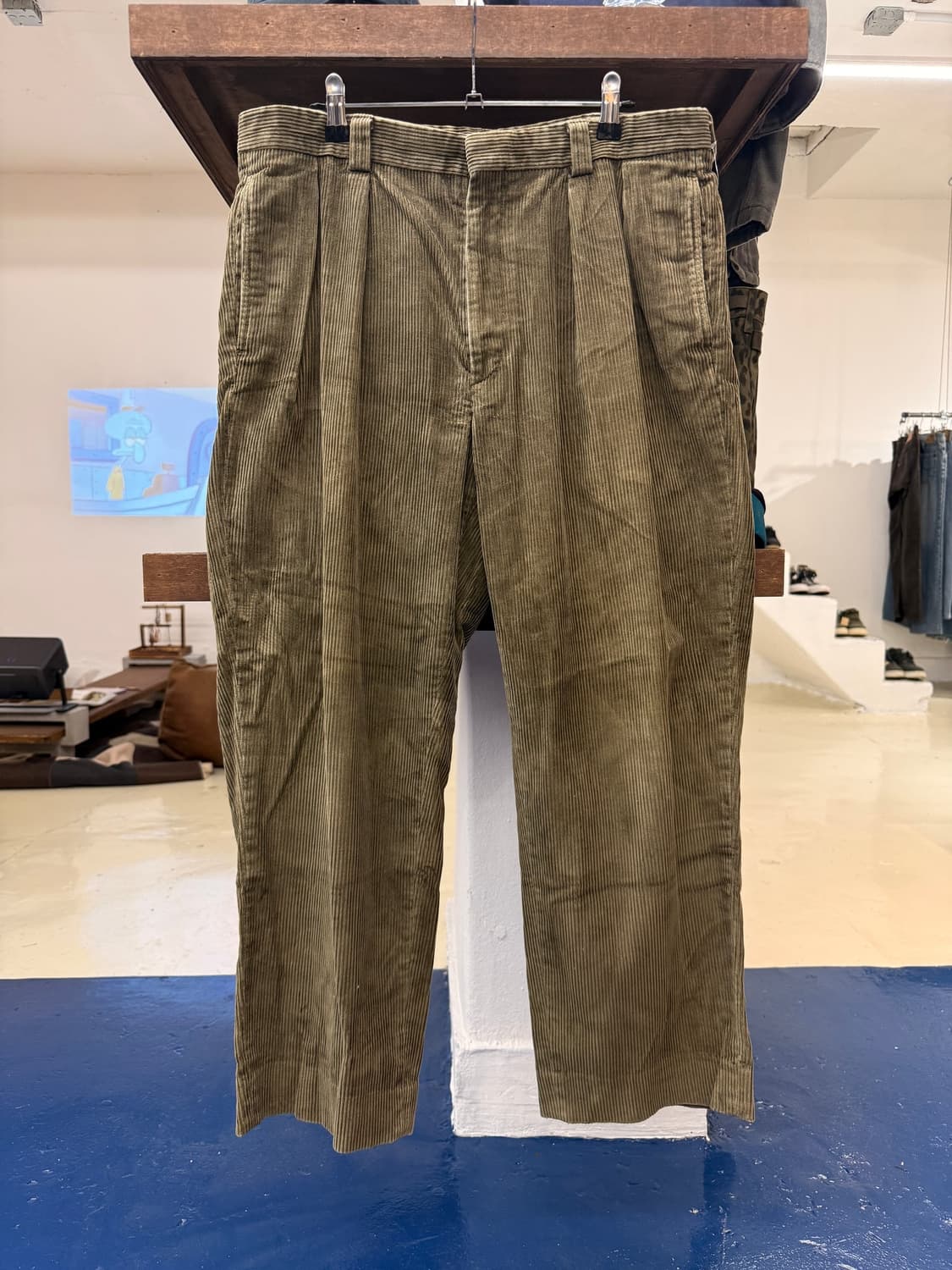 1990s L.L.Bean 코듀로이 카키 팬츠 상품이미지3