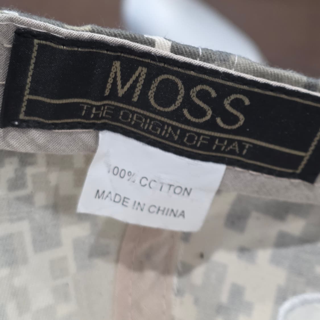 p3-8:MOSS 오리지널 빈티지 스타 카모 캡(56-59cm) 상품이미지8