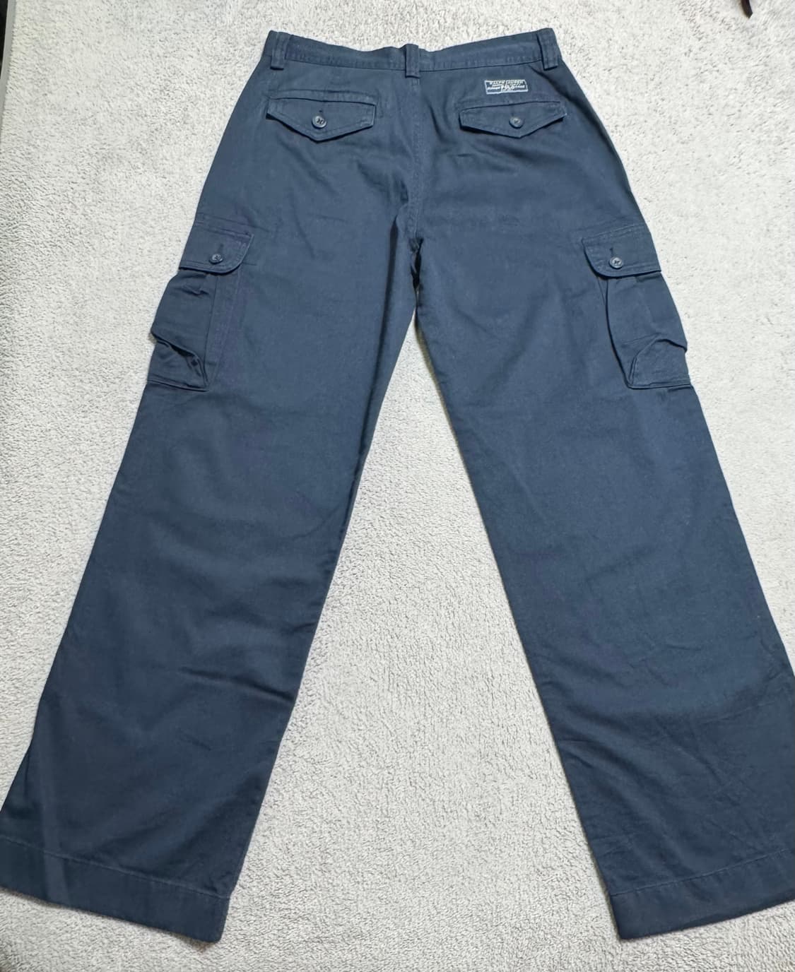 새제품 Polo 폴로 랄프로렌 카펜터 카고 와이드 팬츠 네이비 워크 팬츠 상품이미지5