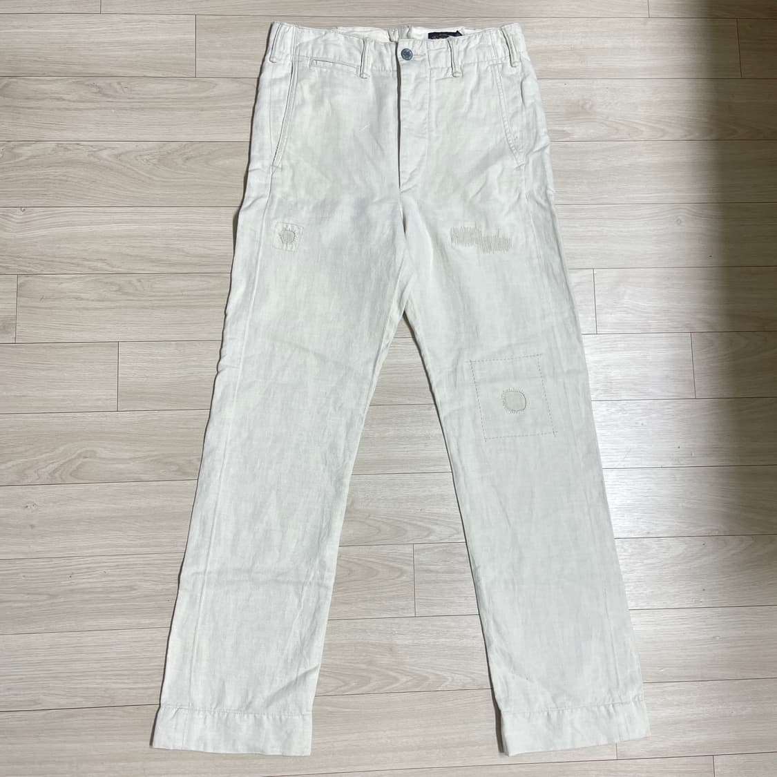 RRL 빈티지 가공 린넨 팬츠 상품이미지1