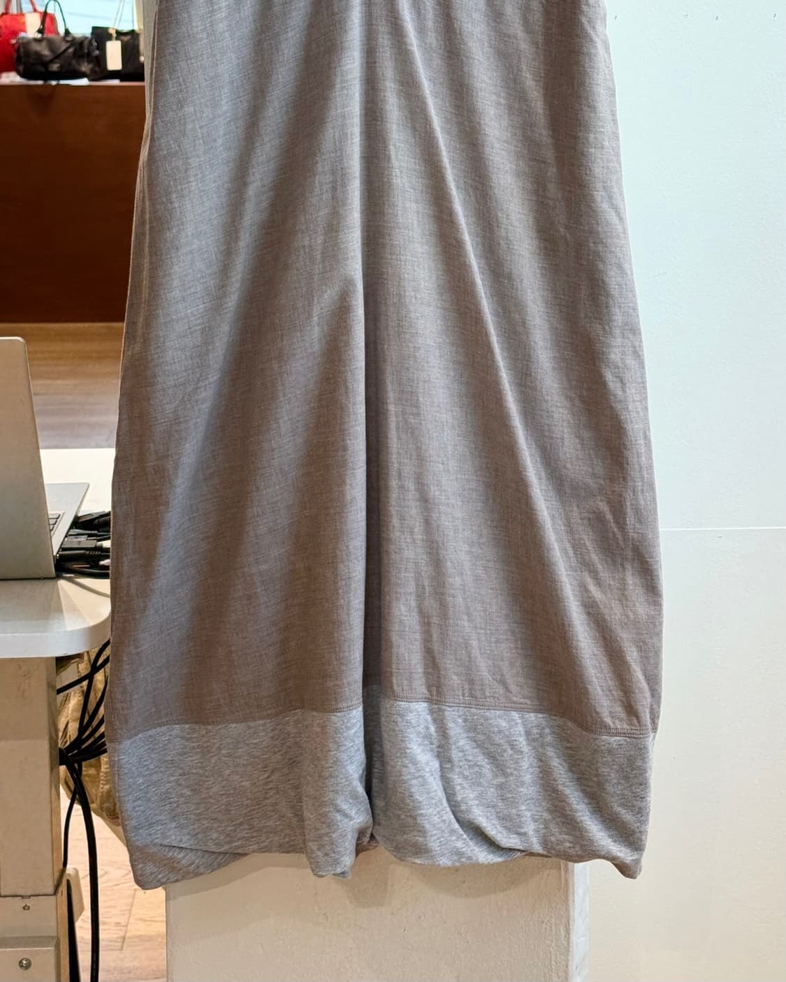 브루넬로 쿠치넬리 베이지 플리츠 미니 원피스 상품이미지5