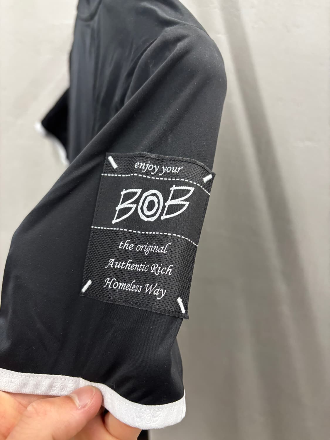 BOB 골프 반팔티 블랙 100 상품이미지9