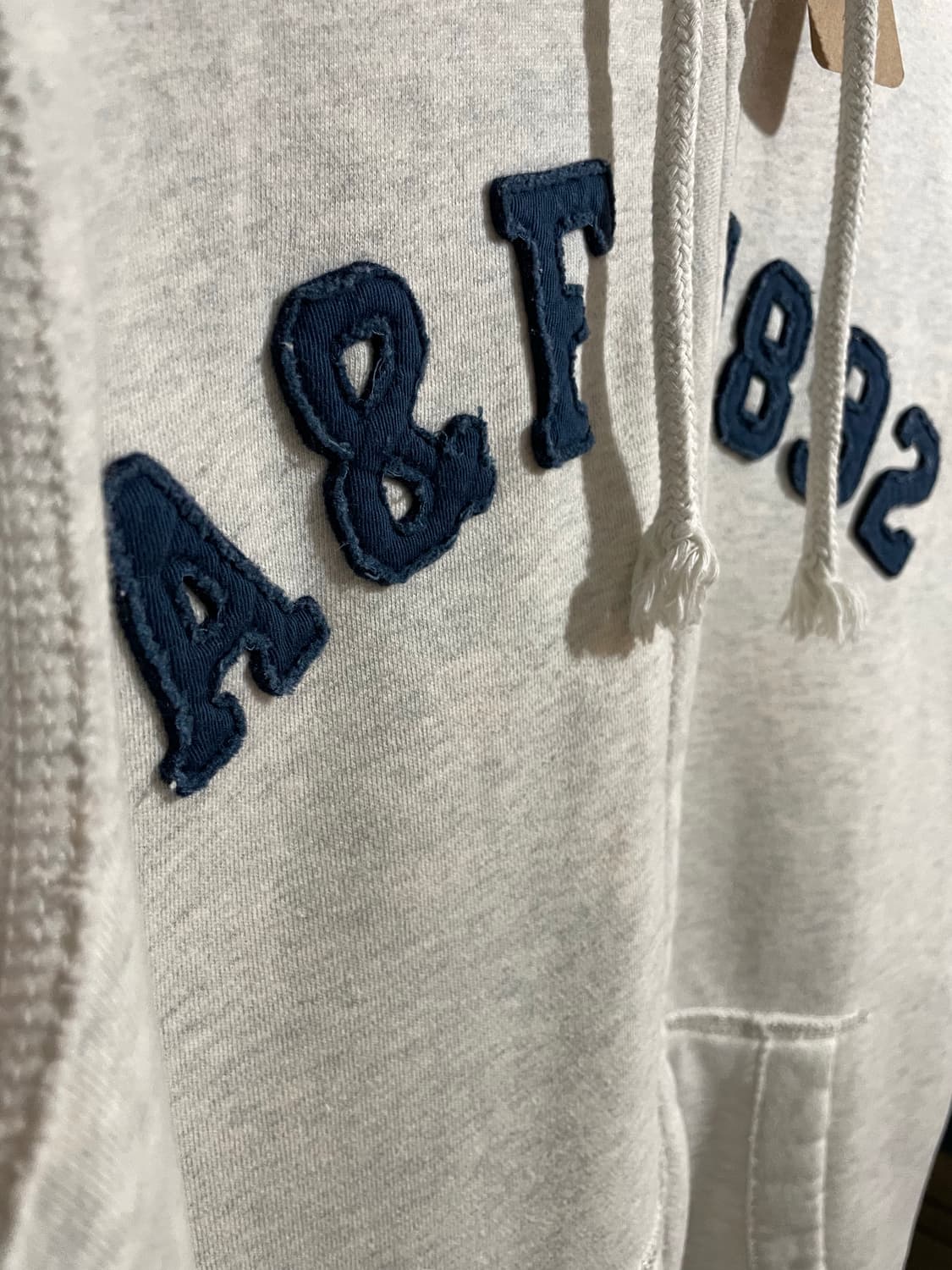 멜란지 후드 집업 상품이미지4