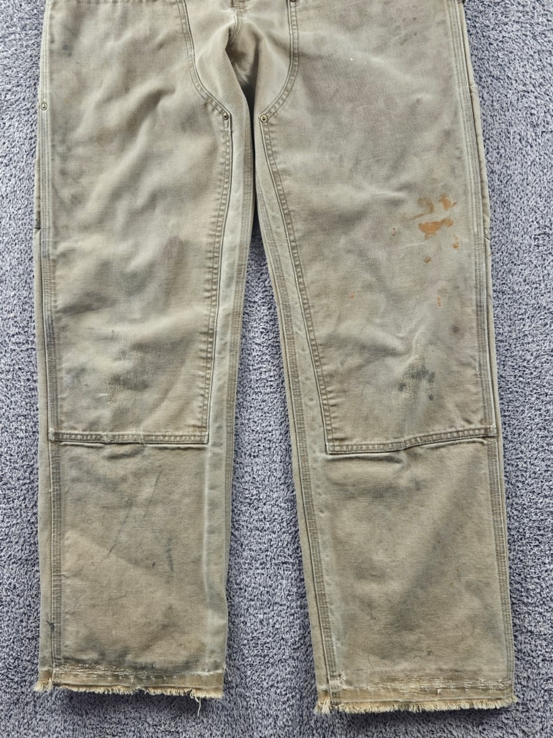 칼하트 덕 캔버스 더블니 카펜터 워크 팬츠 (32X32추정) / 8644 상품이미지6