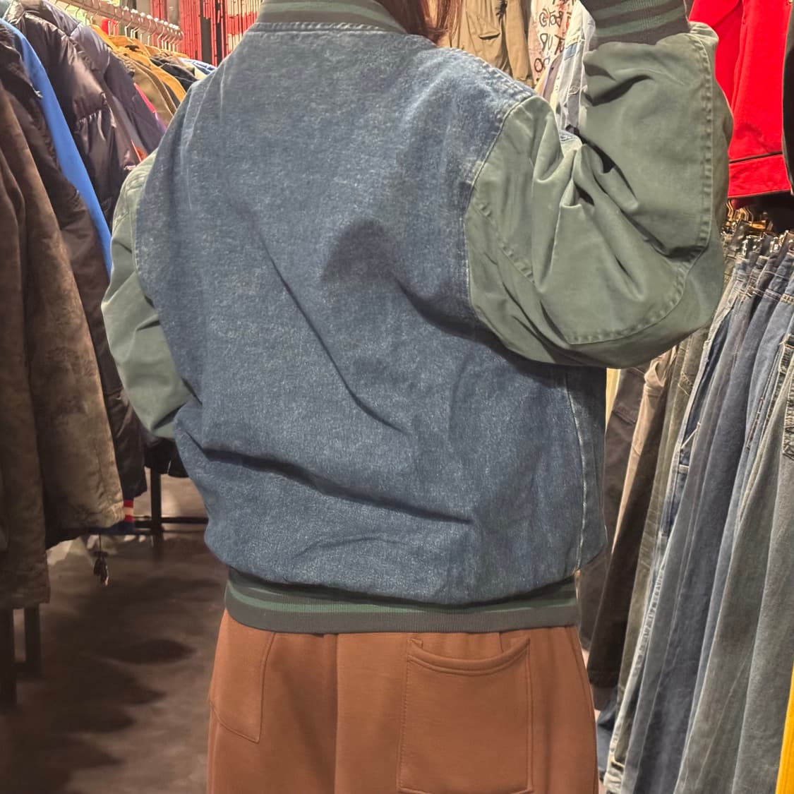 [IM] 데님 바시티자켓 상품이미지5