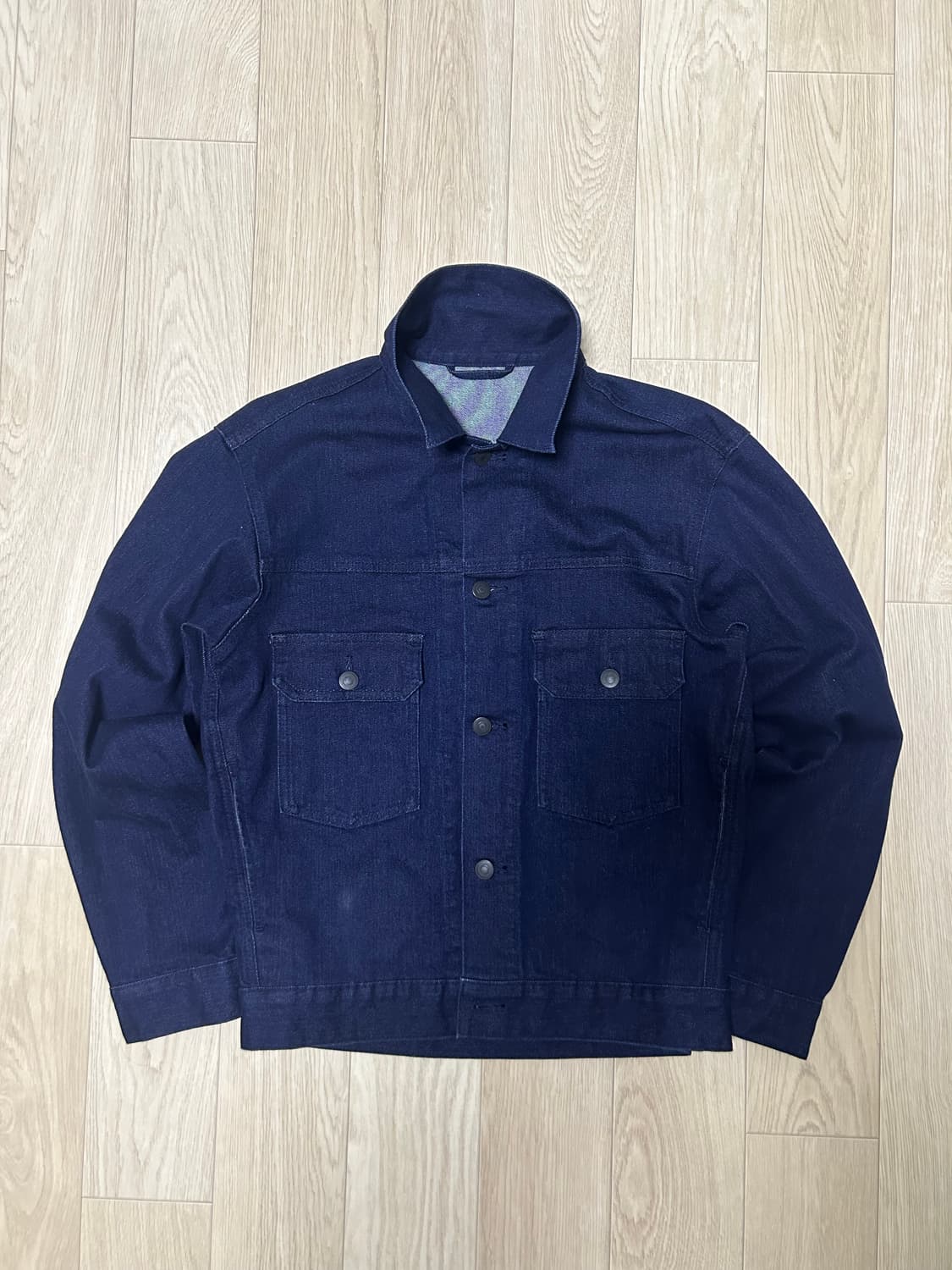 유니클로 생지데님자켓 상품이미지3