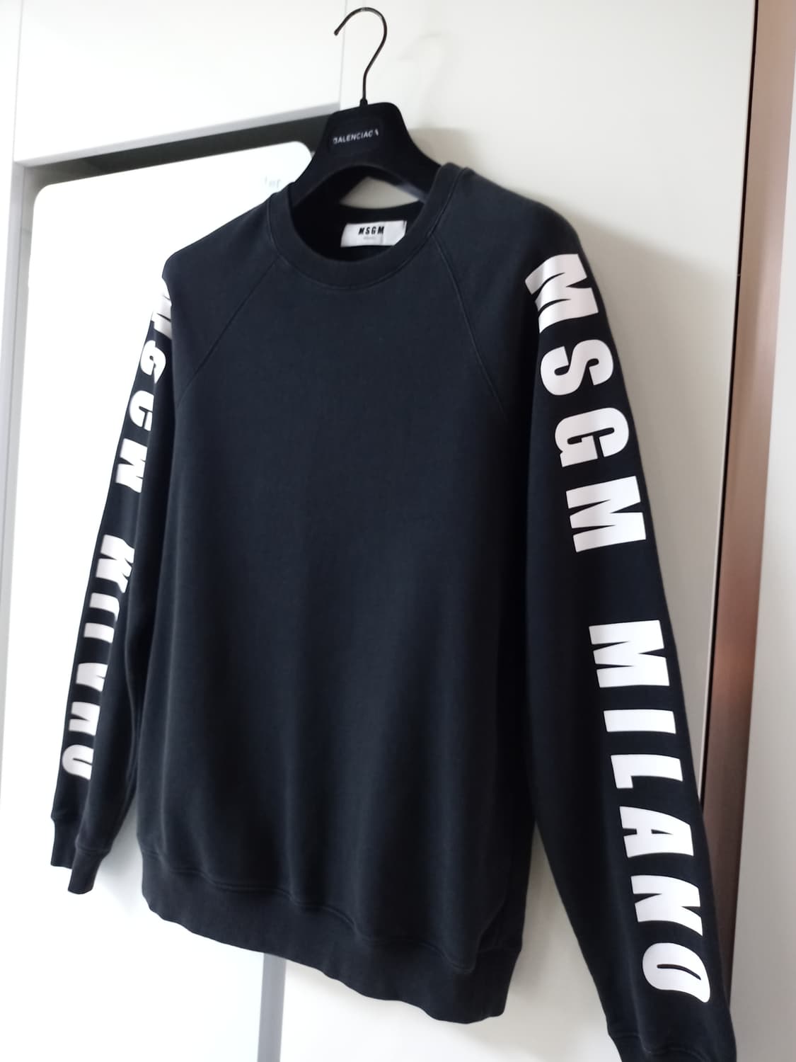 MSGM 밀라노 - 로고 스트라이프 맨투맨 셔츠 상품이미지3
