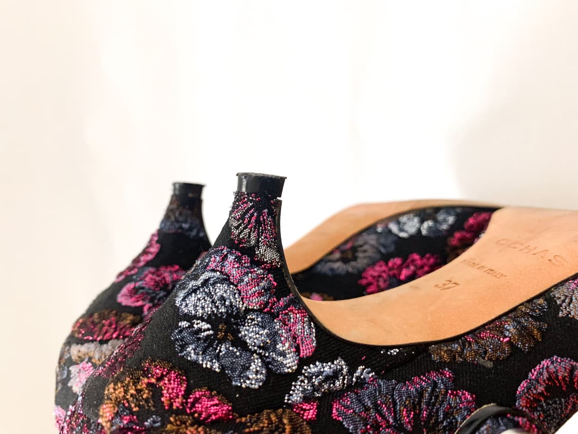 [EU37] 로샤스 플라워 자수 메리제인 구두 상품이미지7