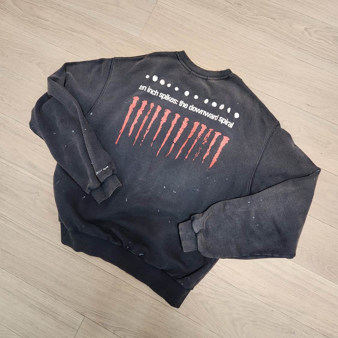 프로젝트 GR 신 워시드 스웨트셔츠 네이비 상품이미지3