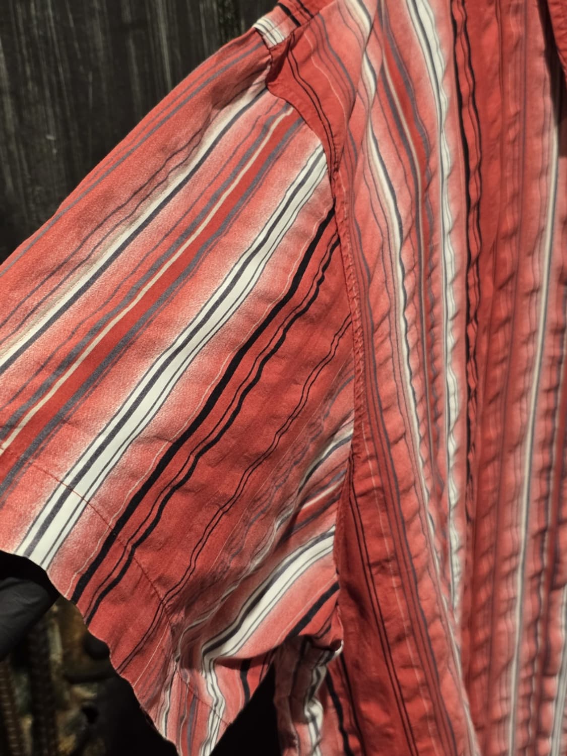 INSCENE Striped Short-Sleeve Shirt 상품이미지3