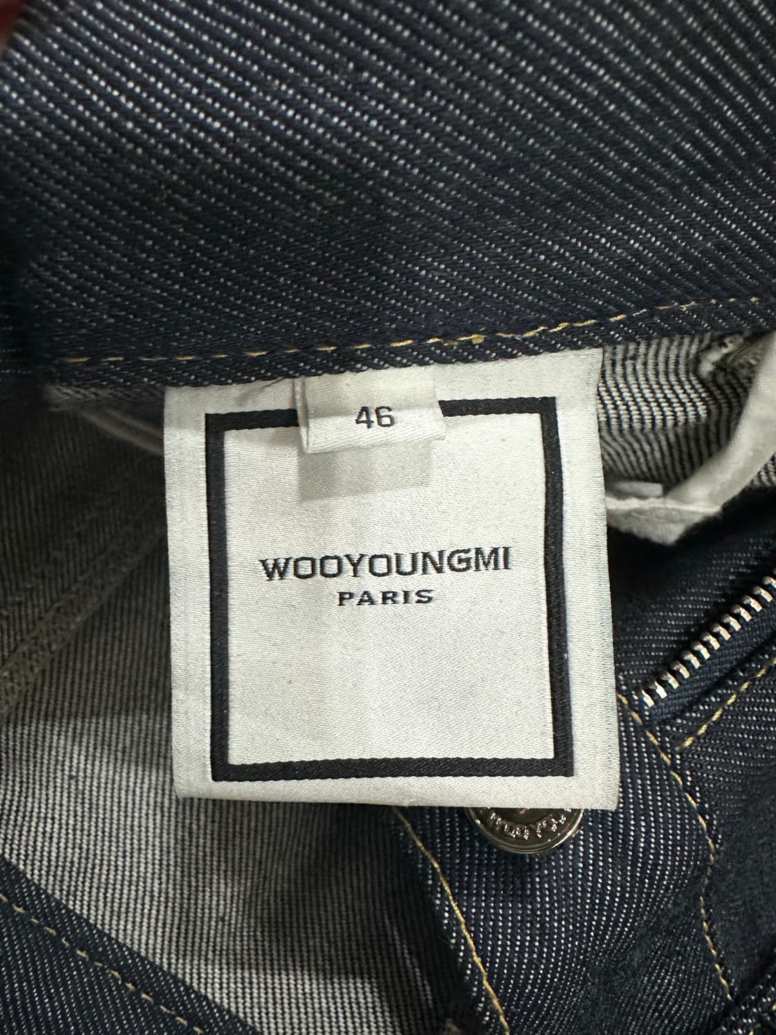 [46사이즈] 우영미 폴딩 데님 팬츠 상품이미지6