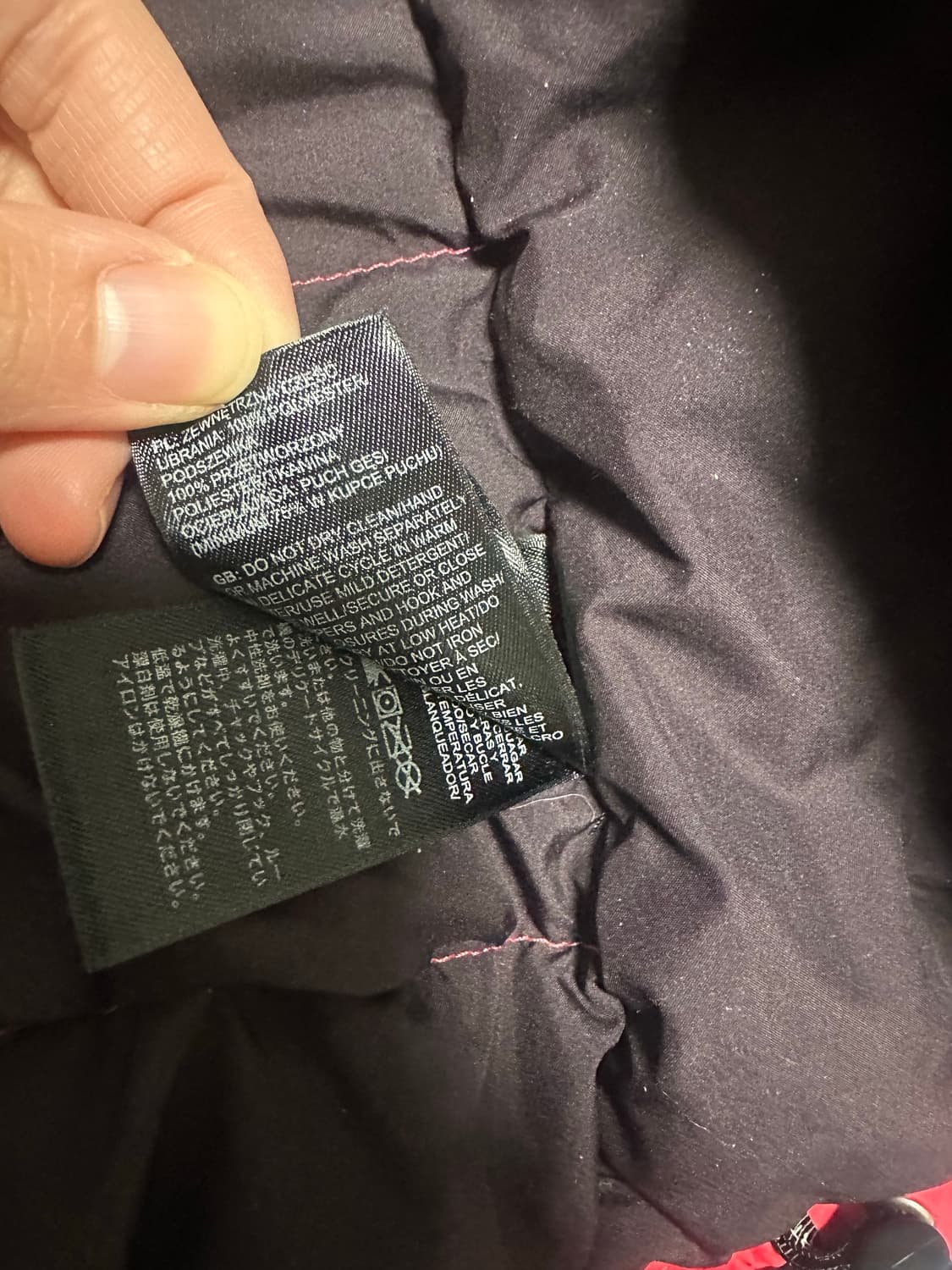 노스페이스 미국판 700 크롭 패딩 90 상품이미지7