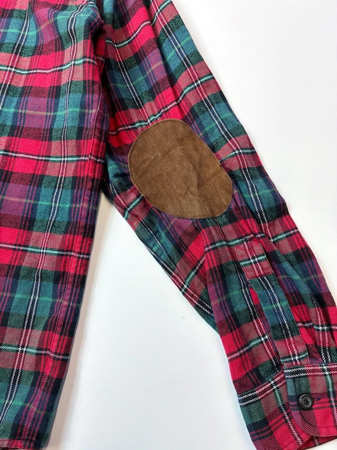 폴로 랄프로렌 00s 엘보 패치 타탄체크 남방 PN5413 상품이미지6