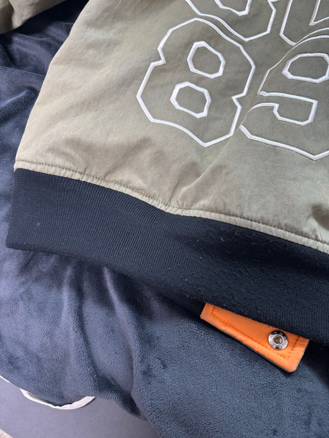 [M]나이키 x 스투시 나투시 리버시블 자켓 올리브 상품이미지3