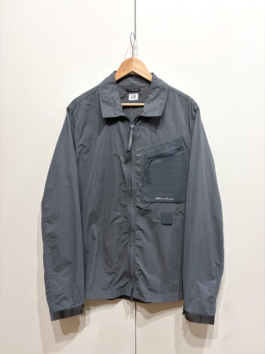 22SS C.P. 컴퍼니 메트로폴리스 시리즈 플랫 나일론 오버셔츠 상품이미지1