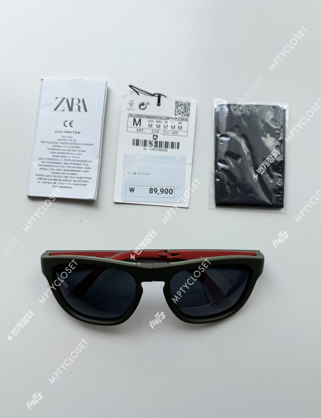 ZARA 자라 폴더블 편광 선글라스  상품이미지3