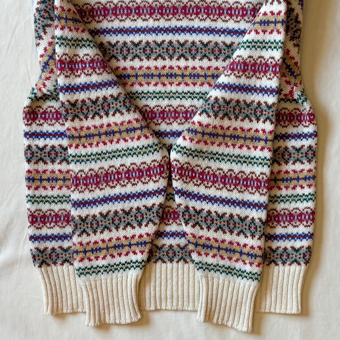 [L] 80s 스코틀랜드 KNIGHTS BRIDGE 페어아일 니트 스웨터 상품이미지9