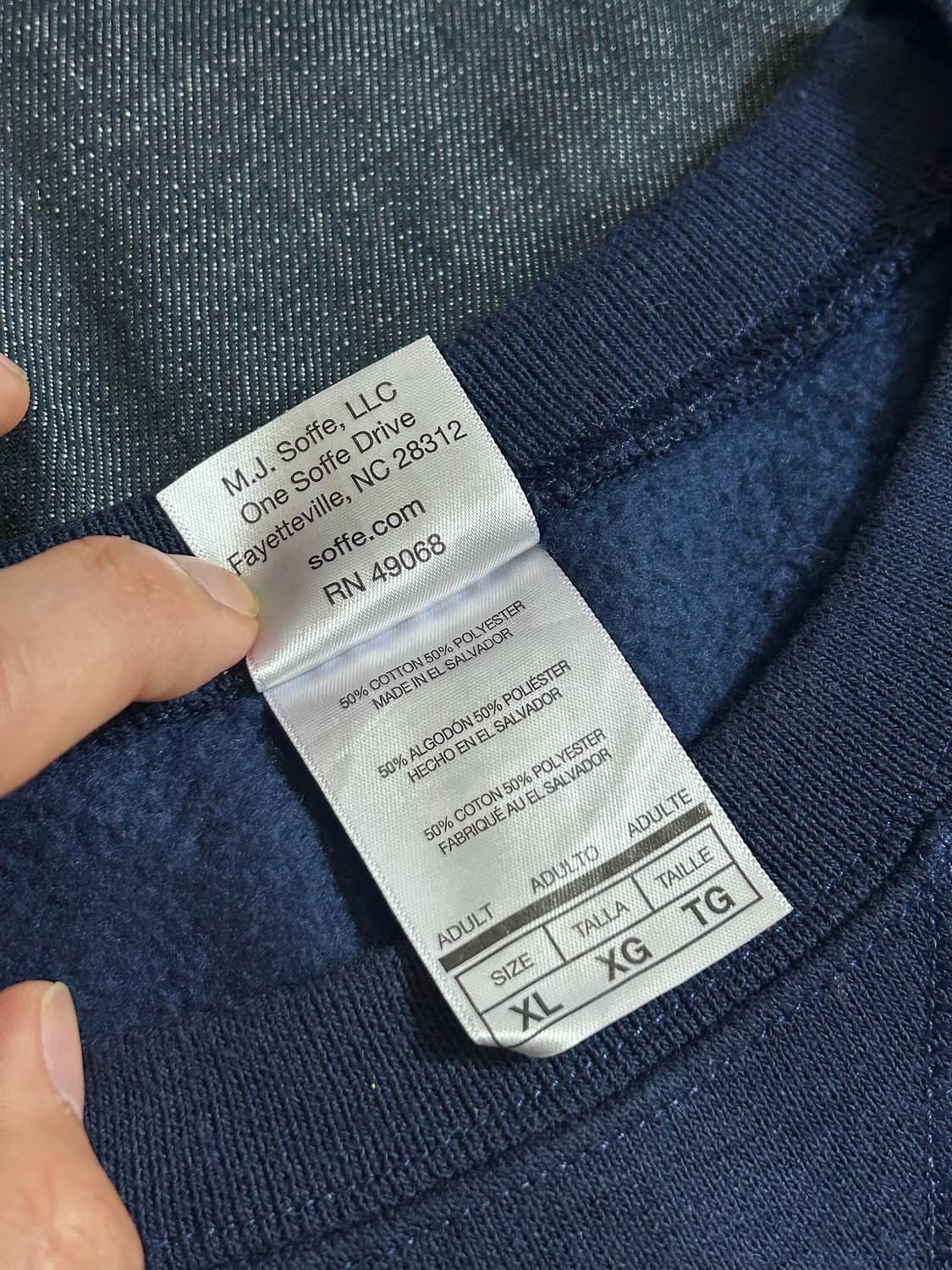 00s Soffe US NAVY 미해군 스웻셔츠 상품이미지5