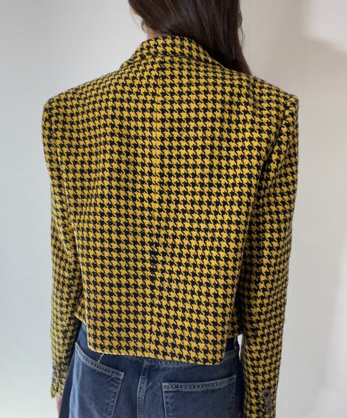 에고이스트 하운드 더블버튼 크롭자켓 상품이미지4