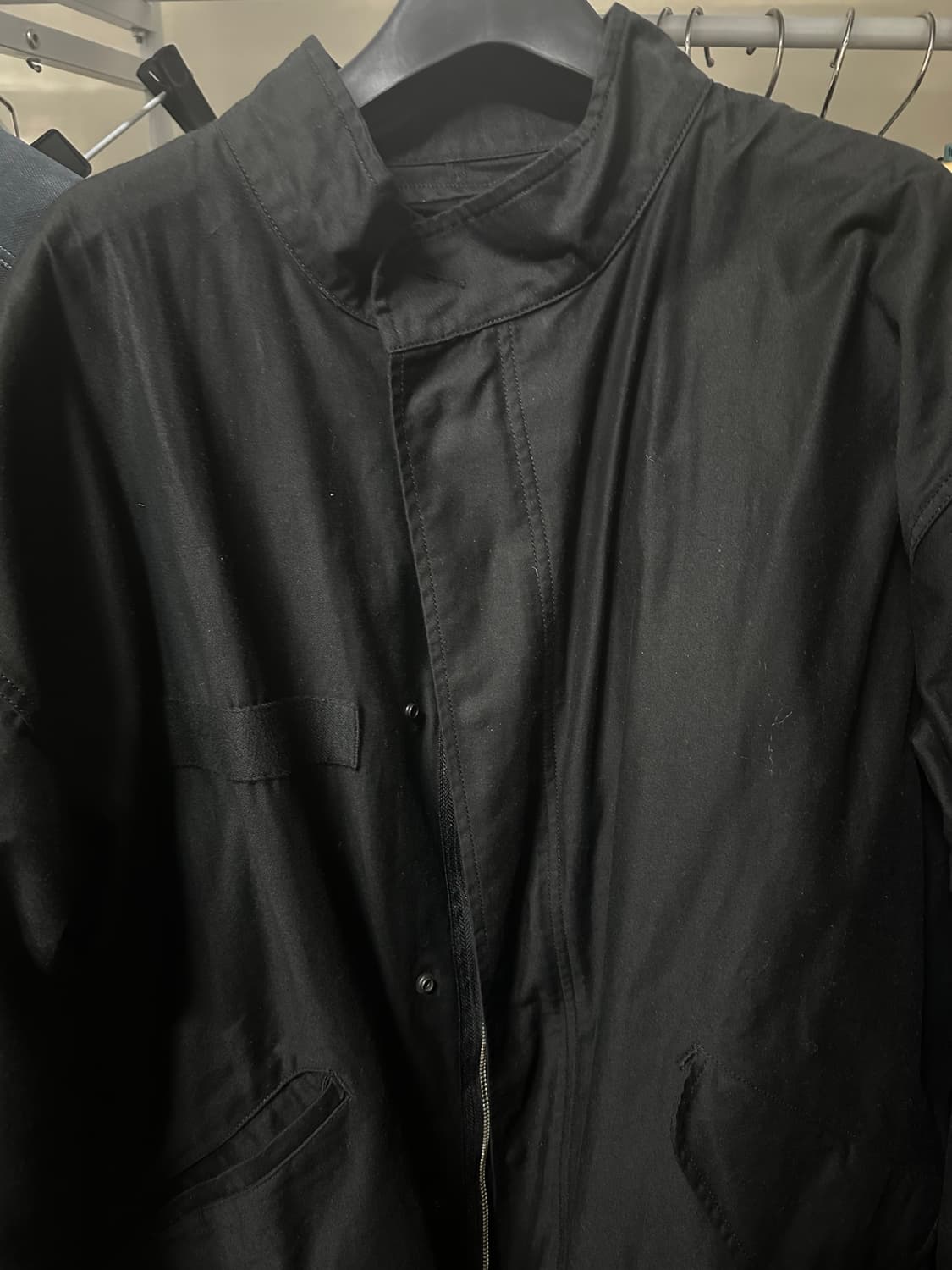 강정석 X M65 FISHTAIL JACKET (BLACK) 상품이미지3