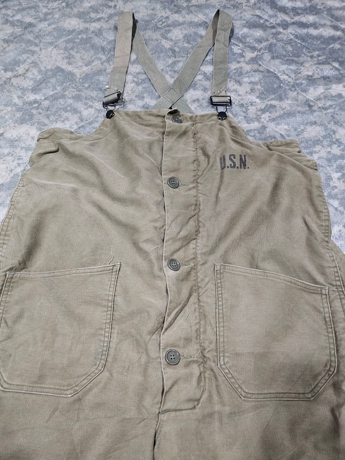 40s 미군오리지날 USN 덱팬츠 미듐 상품이미지4