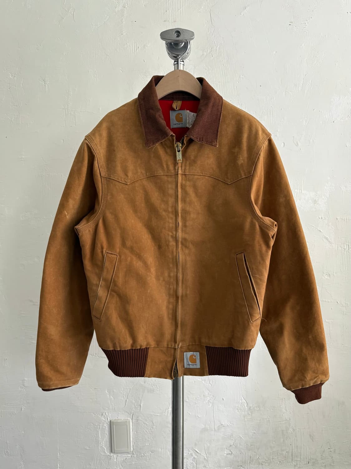Carhartt 칼하트 J13 산타페 베이지 워크 자켓 상품이미지2