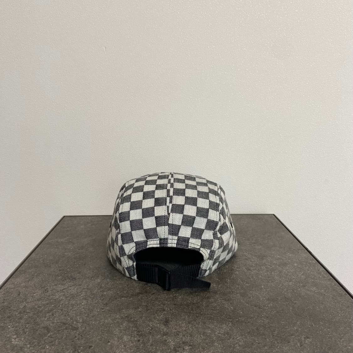 (OS) 슈프림 박스로고 캠프캡 모자 체커보드 상품이미지4