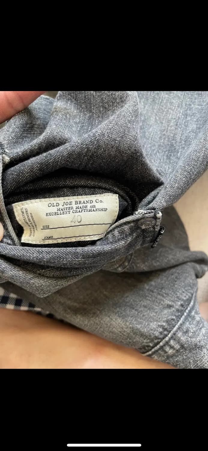 올드조 데님 자켓 팝니다. 상품이미지3