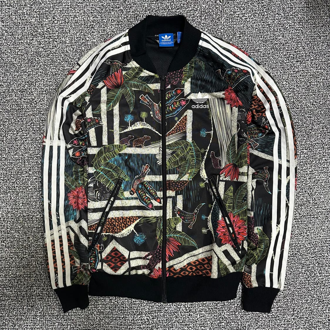 (90) 아디다스 백로고 패턴 트랙탑 져지 상품이미지1