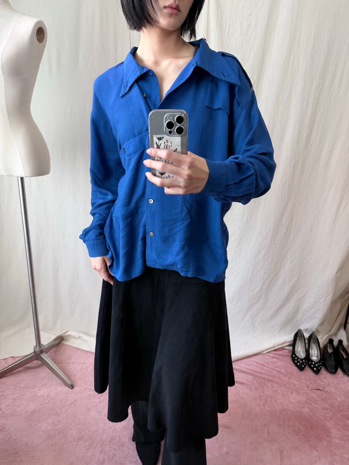 Hiroko Koshino 프레타 포레타 셔츠 상품이미지3